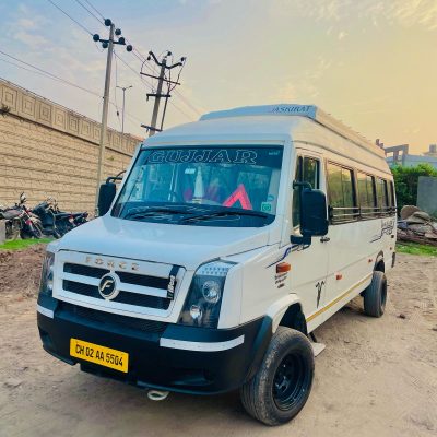 Hire 20 Seater Tempo Traveller in Chandigarh -Bawa Taxi Services Chandigarh
